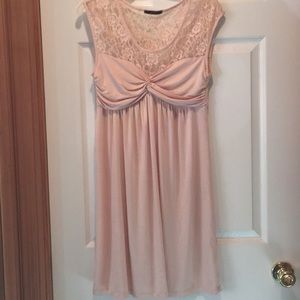 Soprano light peach dress